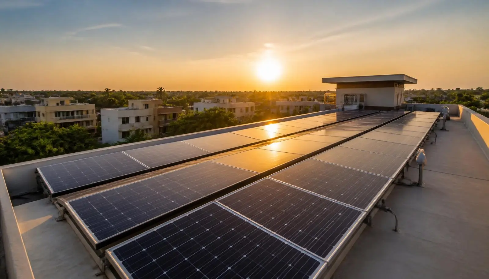 Residential rooftop solar panel installation in Odisha by RY Enterprises