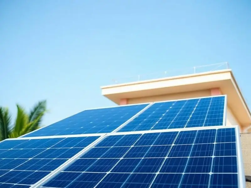 Residential rooftop solar panel installation in Odisha by RY Enterprises